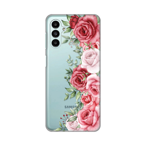 PRINT silikonska futrola skin (ultra tanka) - Samsung A136 Galaxy A13 5G/A047 Galaxy A04s Wild Roses.