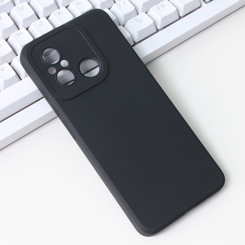 Zastitna futrola Silikon Pro Camera - Xiaomi Redmi 12C crna.