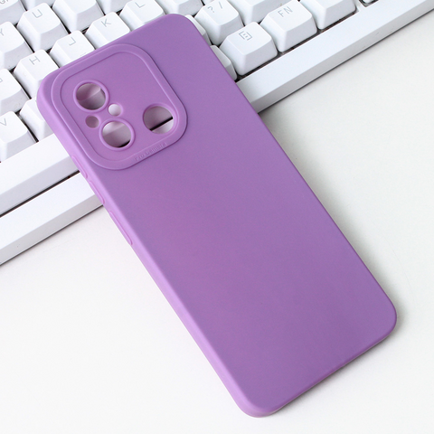 Zastitna futrola Silikon Pro Camera - Xiaomi Redmi 12C ljubicasta.