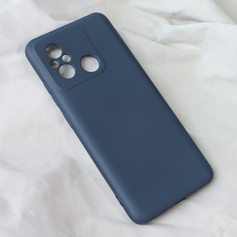 Zastitna futrola Teracell Soft Velvet - Xiaomi Redmi 12C tamno plava.