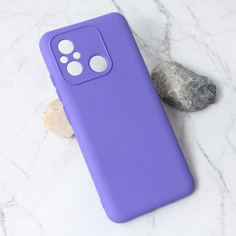 Zastitna futrola Nano Silikon - Xiaomi Redmi 12C ljubicasta.