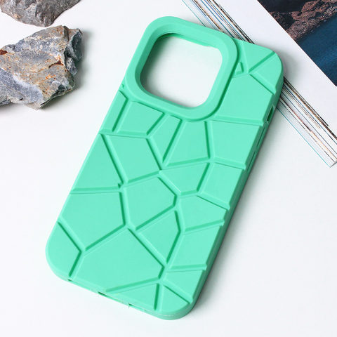 Zastitna futrola Color Stone - iPhone 14 Pro mint.
