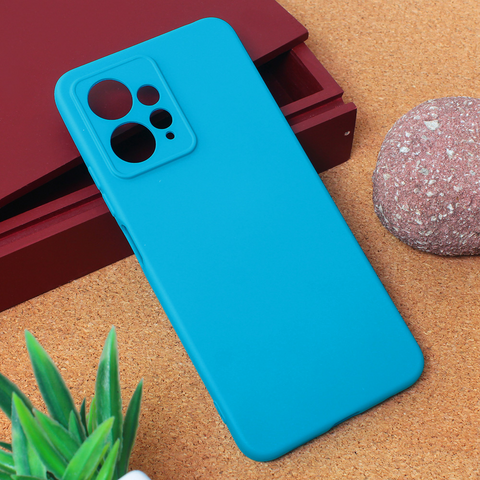 Teracell GIULIETTA silikonska futrola - Xiaomi Redmi Note 12 4G (EU) mat svetlo plava.