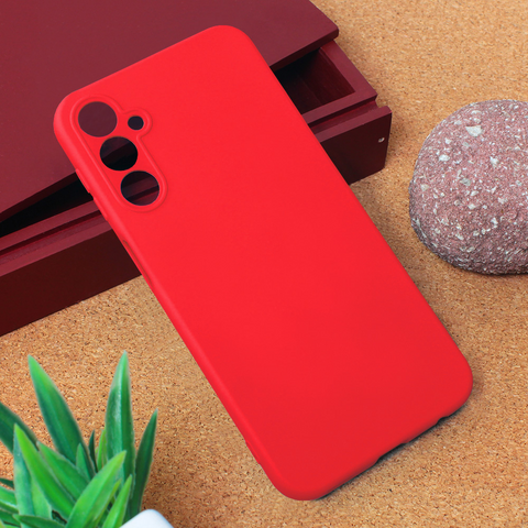 Teracell GIULIETTA silikonska futrola - Samsung A245 Galaxy A24 4G mat crvena.