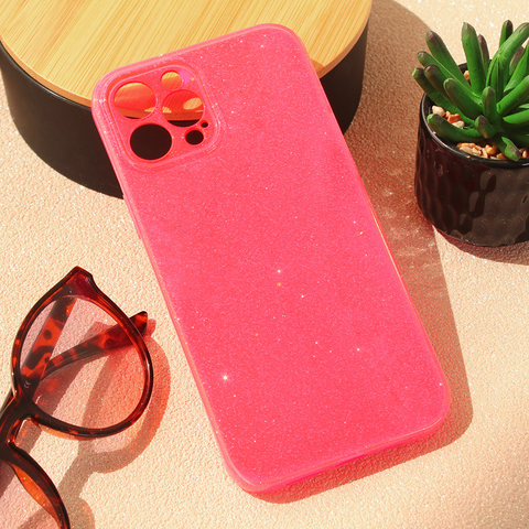 Zastitna futrola Sparkle Dust - iPhone 12 Pro Max 6.7 pink.