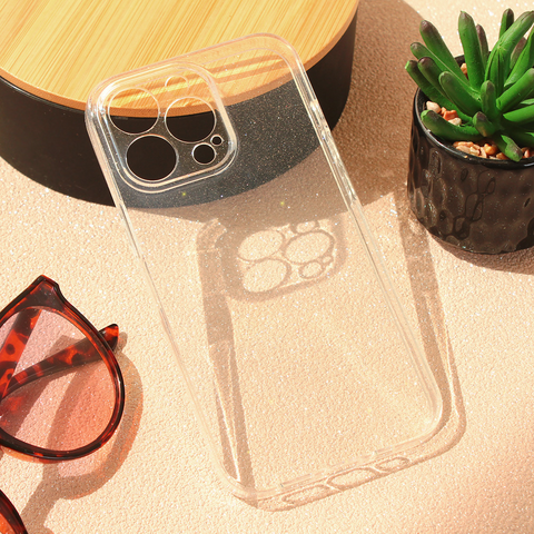 Zastitna futrola Sparkle Dust - iPhone 13 Pro Transparent.