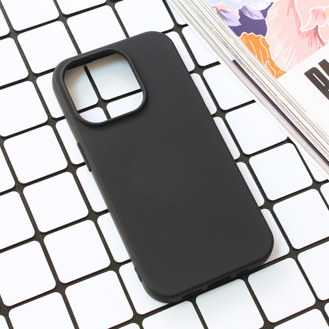 Zastitna futrola Nano Silikon - iPhone 15 Pro 6.1 crna.