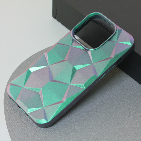 Zastitna futrola Shiny Diamond - iPhone 14 Pro zelena.