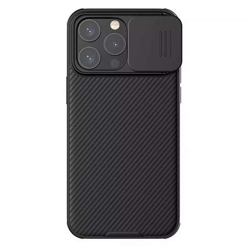 Zastitna futrola Nillkin CamShield Pro - iPhone 15 Pro Max 6.7 crna.