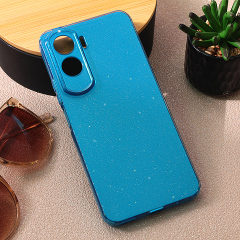 Zastitna futrola Sparkle Dust - Huawei Honor 90 Lite plava.