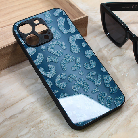 Zastitna futrola Shiny glass - iPhone 15 Pro Max 6.7 plava.