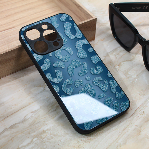 Zastitna futrola Shiny glass - iPhone 15 Pro 6.1 plava.