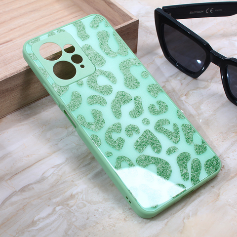 Zastitna futrola Shiny glass - Xiaomi Redmi Note 12 4G (EU) svetlo zelena.