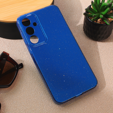Zastitna futrola Sparkle Dust - Samsung A356B Galaxy A35 5G tamno plava.