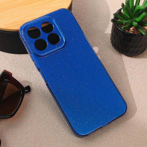 Zastitna futrola Sparkle Dust - Huawei Honor X8b tamno plava.