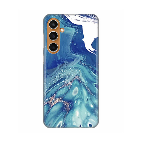 PRINT silikonska futrola - Samsung S711 Galaxy S23 FE Blue Marble.