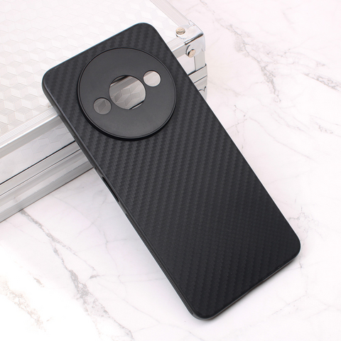 Zastitna futrola Carbon fiber - Xiaomi Redmi A3 crna.