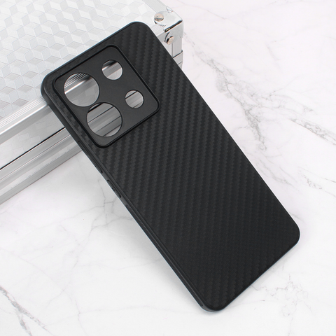 Zastitna futrola Carbon fiber - Xiaomi Redmi Note 13 Pro 5G (EU) crna.