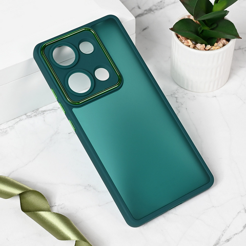 Zastitna futrola Shining Camera - Xiaomi Redmi Note 13 Pro 4G (EU) tamno zelena.