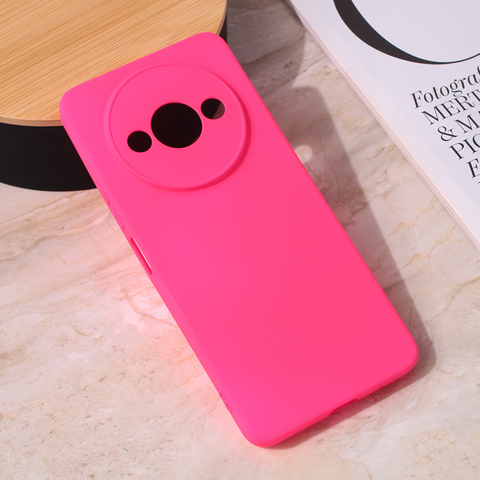 Teracell GIULIETTA silikonska futrola - Xiaomi Redmi A3 mat pink.