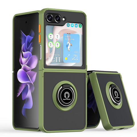 Zastitna futrola Frosted Shockproof - Samsung F741B Galaxy Z Flip 6 5G zelena.