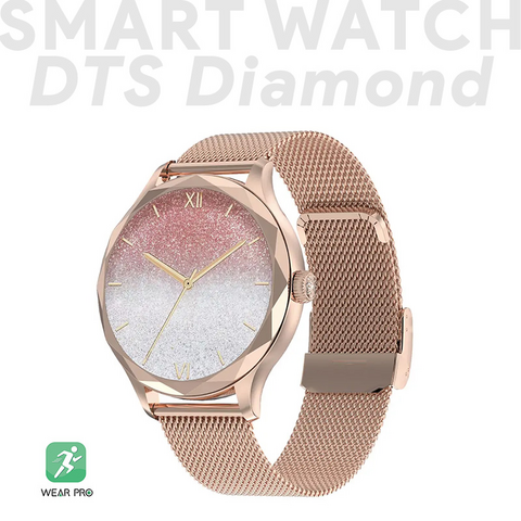 Smart Watch DTS Diamond zlatni (metalna narukvica).