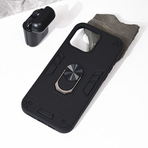 Zastitna futrola Hard Ring - iPhone 16 Pro Max 6.9 crna.
