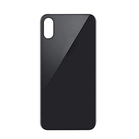 Poklopac - Iphone X crni sa vecom rupom za okular kamere (NO LOGO).