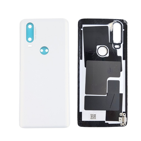 Poklopac - Motorola One Action beli (NO LOGO).