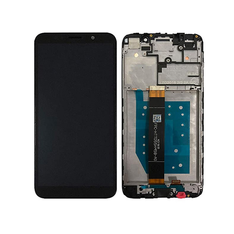 LCD ekran (displej) - Huawei Y5 Prime 2018 + touchscreen + okvir Crni.
