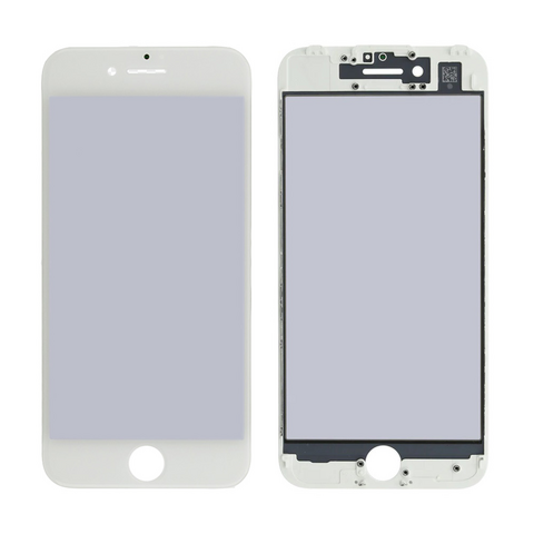 Staklo touchscreen-a+frame+OCA+polarizator - Iphone 7 4,7 belo CO.