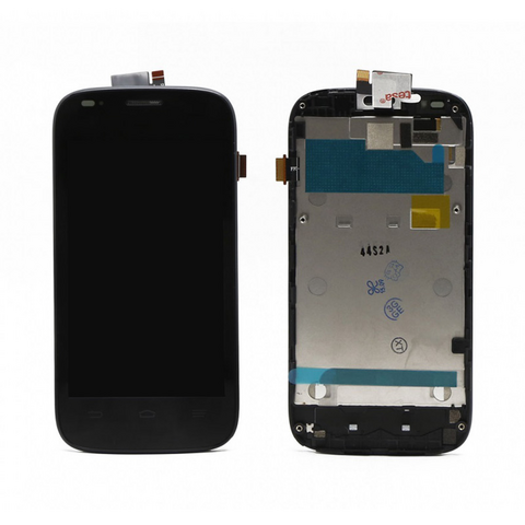 LCD ekran (displej) - ZTE Blade Q mini+touch screen crni+frame.