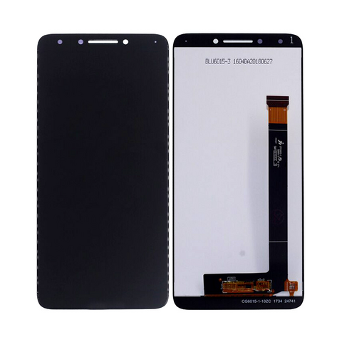 LCD ekran (displej) - Alcatel 7/OT-6062+touch screen crni.