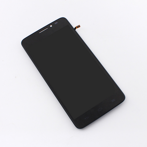 LCD ekran (displej) - Alcatel OT Idol X+/6043D+touch screen crni+frame SPO SH.