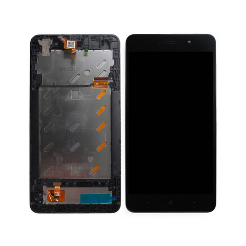 LCD ekran (displej) - Wiko LENNY 4+touch screen crni+frame SPO SH.