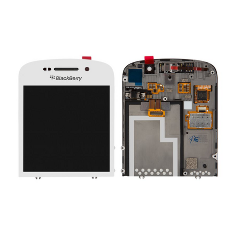 LCD ekran (displej) - Blackberry Q10 + touchscreen beli high CHA.