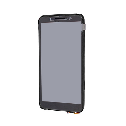 LCD ekran (displej) - Alcatel OT 1C/5009D+touch screen crni+frame crni SPO SH.