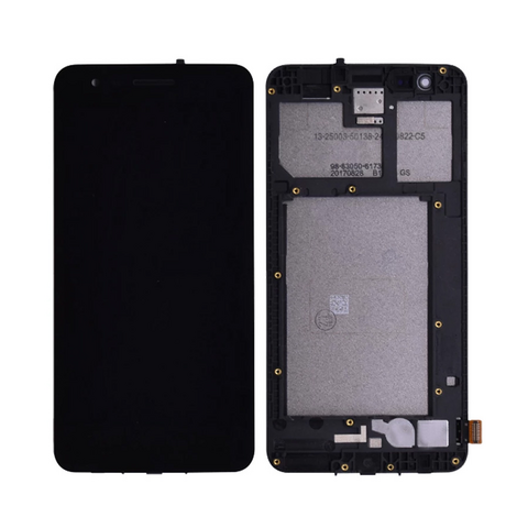 LCD ekran (displej) - LG K4 2017/X230+touchscreen crni+frame.