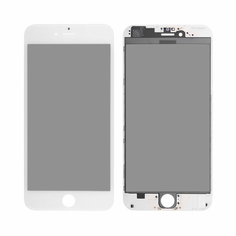 Staklo touchscreen-a+frame+OCA+polarizator - Iphone 6 plus 5,5 belo HM.