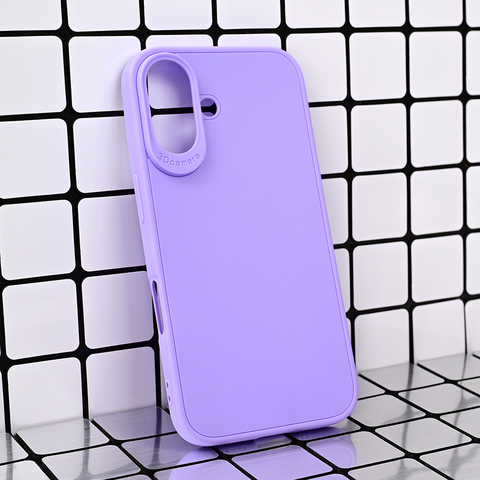 Zastitna futrola 3D Camera - iPhone 16 6.1 ljubicasta.