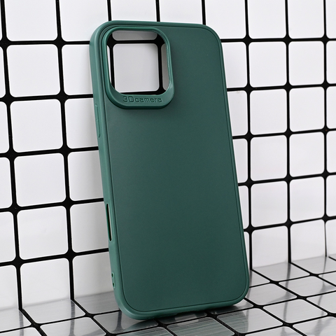 Zastitna futrola 3D Camera - iPhone 16 Pro Max 6.9 tamno zelena.