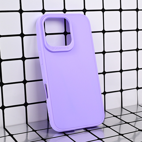 Zastitna futrola 3D Camera - iPhone 16 Pro ljubicasta.