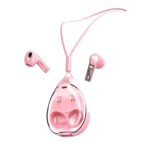 Slusalice Bluetooth Airpods Moxom MX-TW29 pink (MS).