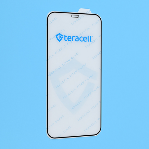 Zastitno staklo Tempered glass (zastitno staklo za ekran) Teracell Titan 2.5D 10u1 iPhone 12/12 Pro 6.1 crni.