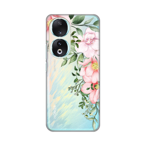 PRINT silikonska futrola skin (ultra tanka) - Huawei Honor 90 Gentle Rose Pattern.