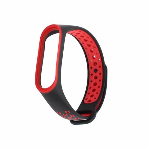 Narukvica - smart watch Xiaomi Mi Band M3/M4 crno crvena.