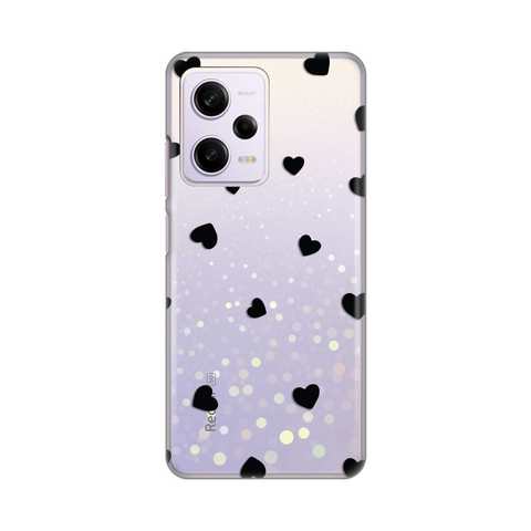 PRINT silikonska futrola skin (ultra tanka) - Xiaomi Redmi Note 12 Pro 5G (EU) Hearts.