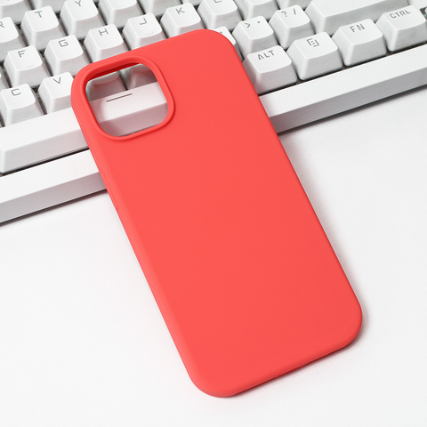 Zastitna futrola Summer color - iPhone 15 tamno roze.