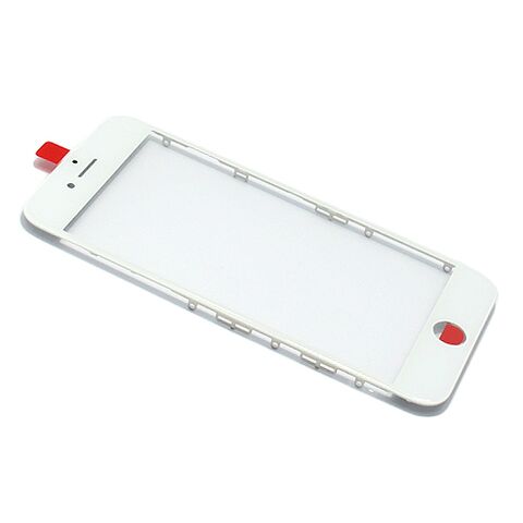 Staklo touchscreen-a - Iphone 7 sa frejmom beli (MS).