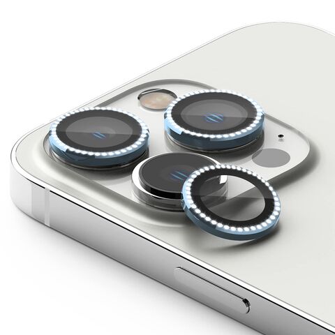 Zastita - kameru DIAMOND za iPhone 15 Pro (6.1)/iPhone 15 Pro Max (6.7) plava (MS).